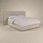 Creme mit edlem Stoffakzent